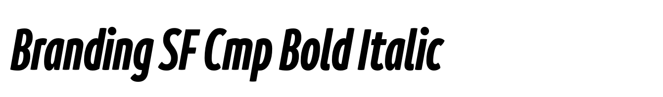 Branding SF Cmp Bold Italic